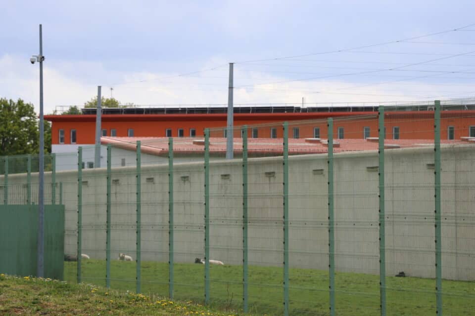 La prison de Le Mans - Les Croisettes à Coulaines (Sarthe). Photo d'archives