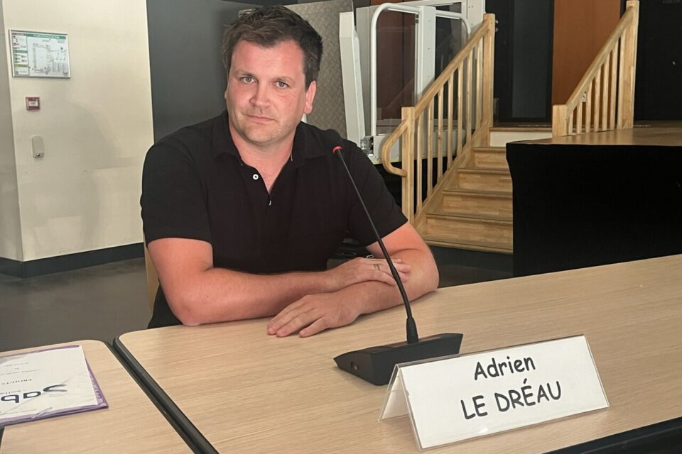Adrien Le Dréau adjoint au commerce Sablé-sur-Sarthe
