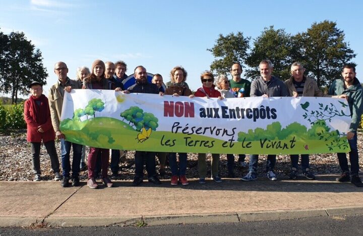 , Stop Amazon lance la première mobilisation contre ce projet d&rsquo;entrepôts logistique en Sarthe