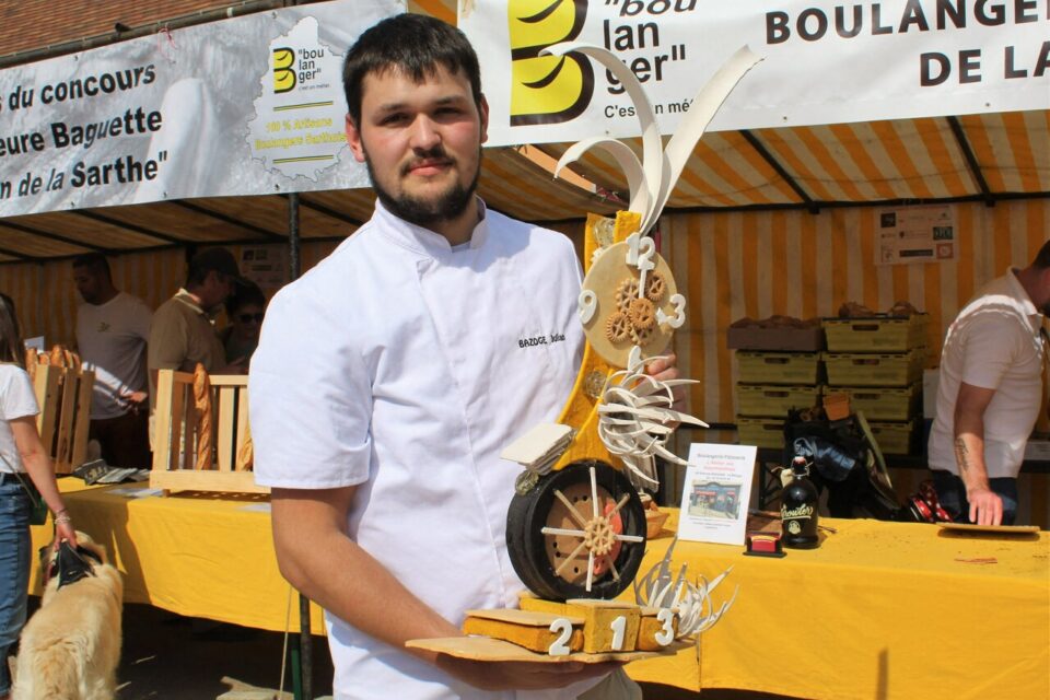 , Sarthe. La boule de pain « 24 Heures du Mans » d&rsquo;un apprenti boulanger remporte le concours